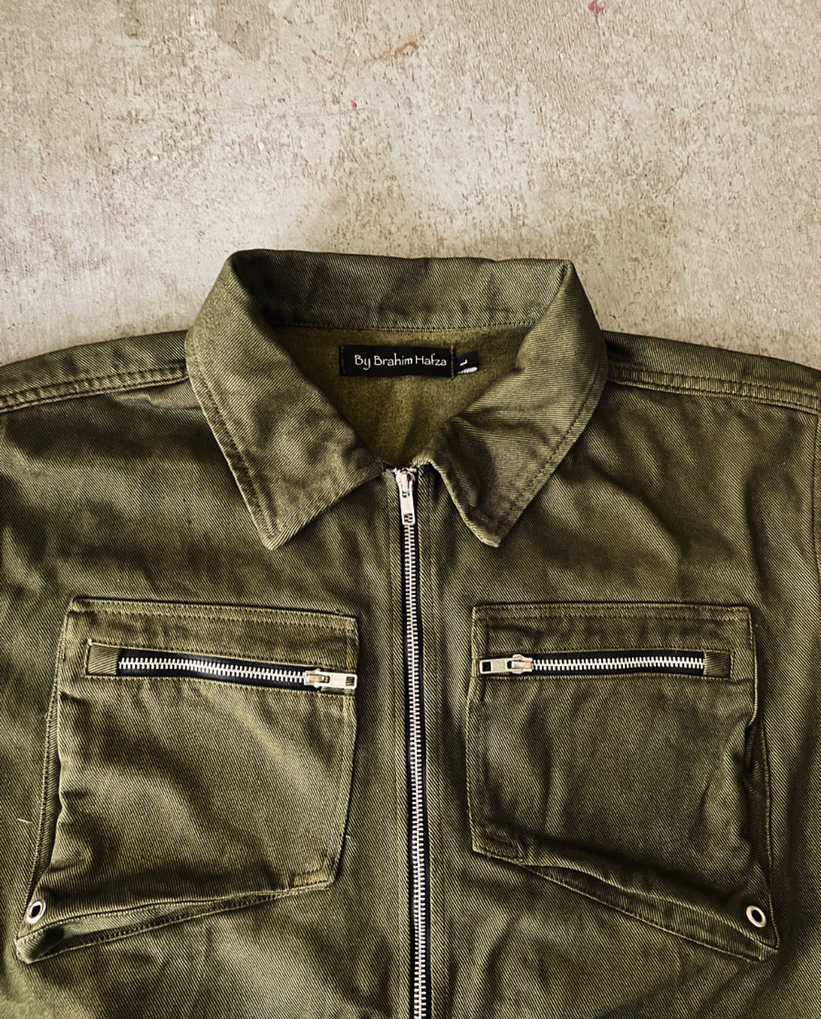 "Olive Branch" Military Jacket