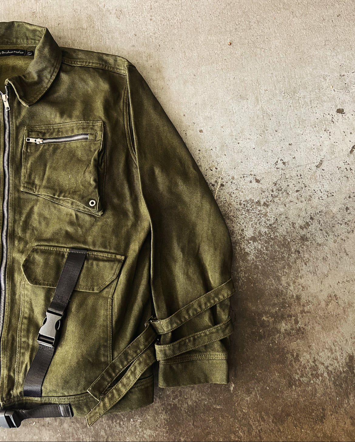 "Olive Branch" Military Jacket
