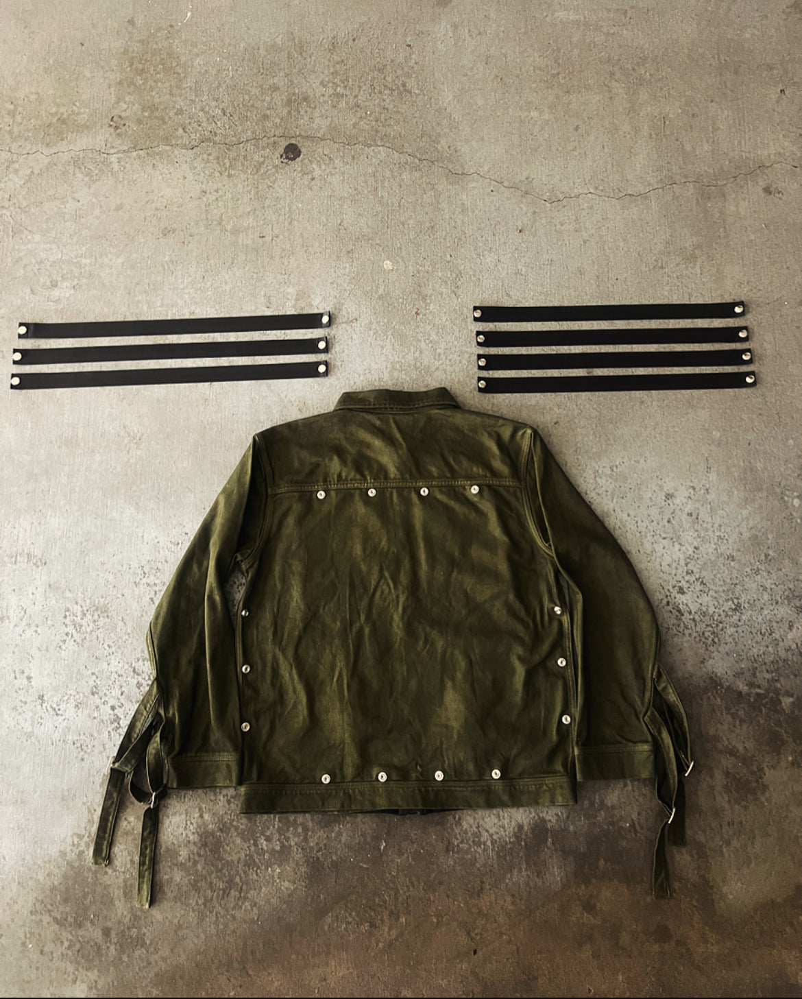 "Olive Branch" Military Jacket