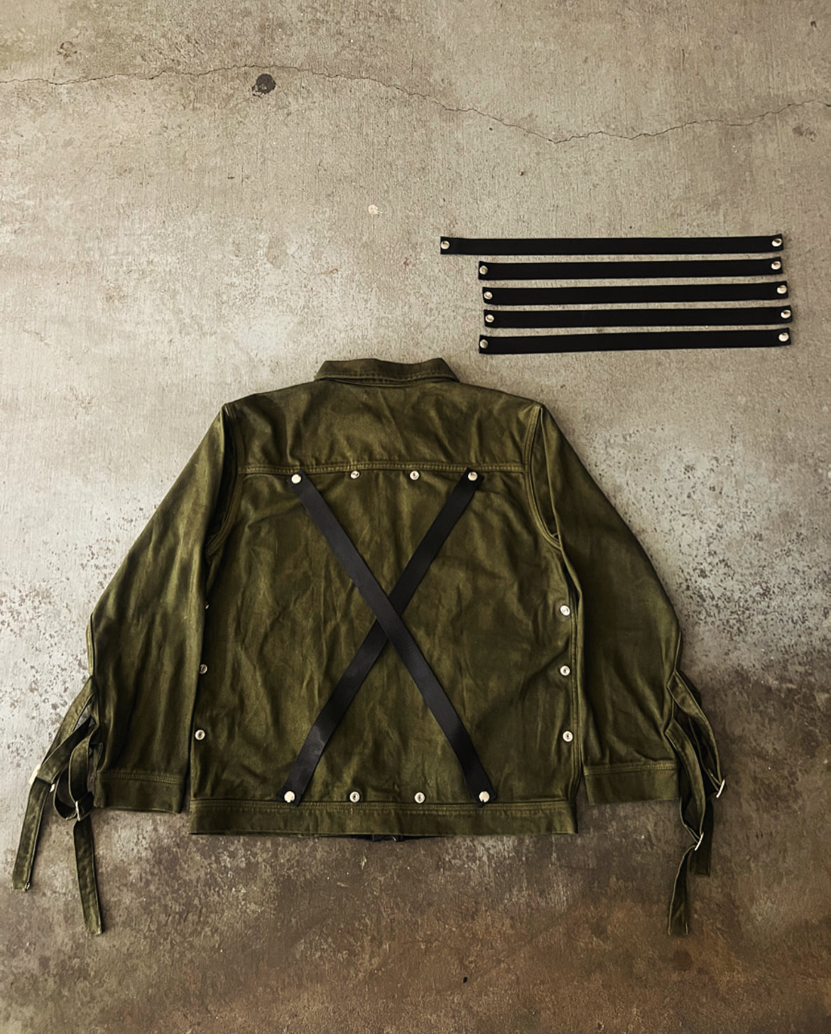 "Olive Branch" Military Jacket