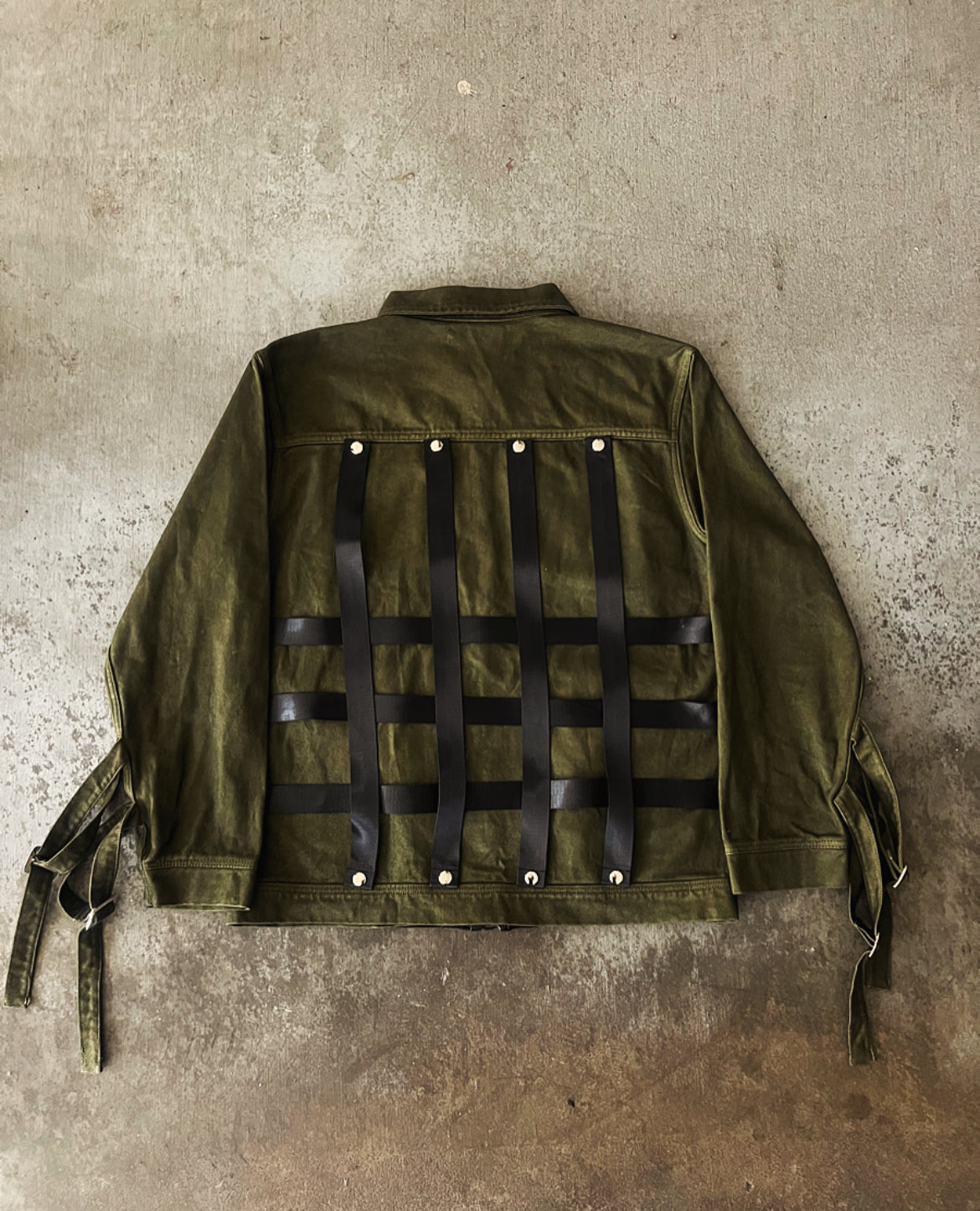 "Olive Branch" Military Jacket