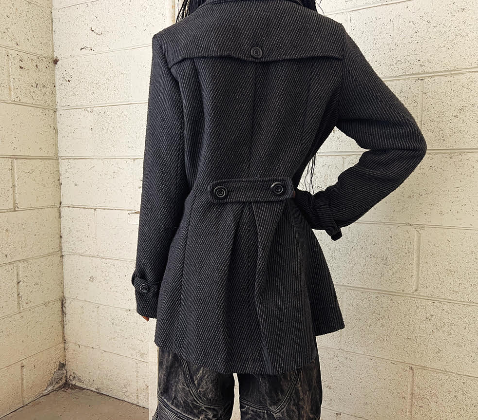 RUNWAY UNFOLD 1/1 STRIPED BLAZER