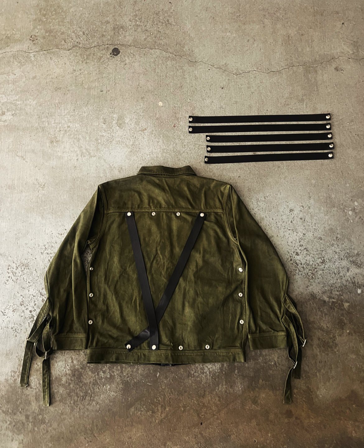 "Olive Branch" Military Jacket